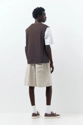 100% λινά σορτς τύπου jogger