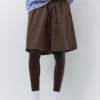 100% λινά σορτς τύπου jogger 100% λινά σορτς τύπου jogger