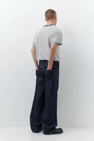 Baggy τζιν με ραφές