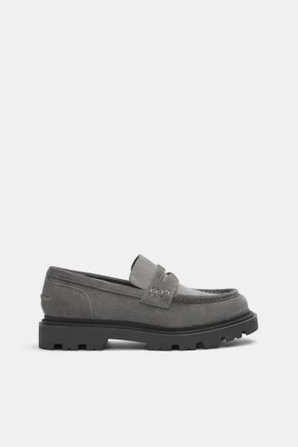 Χοντρά δερμάτινα loafers