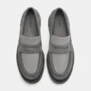 Χοντρά δερμάτινα loafers