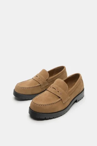 Δερμάτινα Loafers