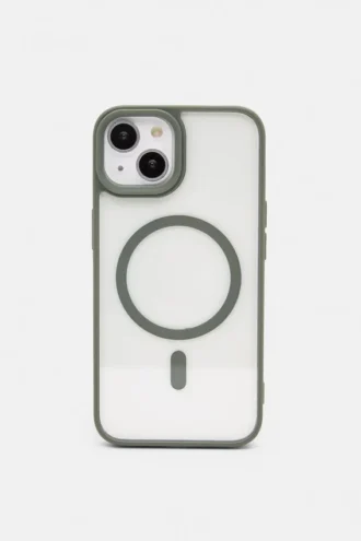 Διαφανής πράσινη θήκη για iPhone