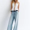 Φαρδιά τζιν oversize
