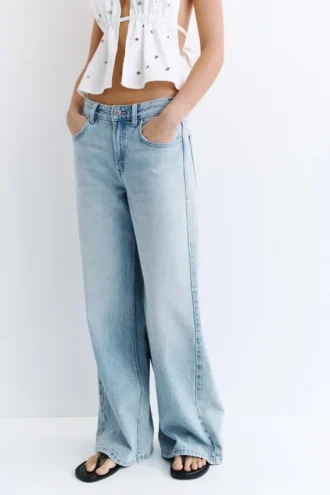 Φαρδιά τζιν oversize