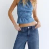 Φαρδιά τζιν oversize