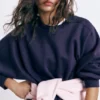 Φούτερ φλις oversize