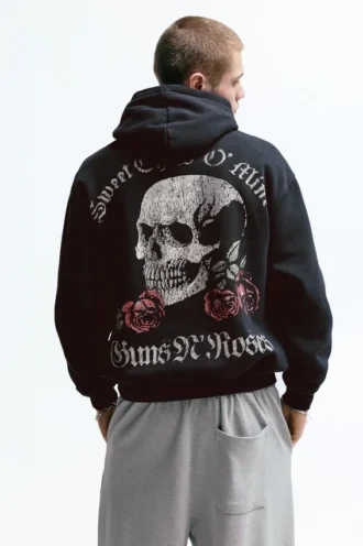 Φούτερ με κουκούλα Guns N’ Roses