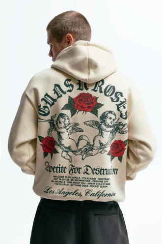 Φούτερ με κουκούλα Guns N’ Roses