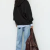 Φούτερ με κουκούλα oversize