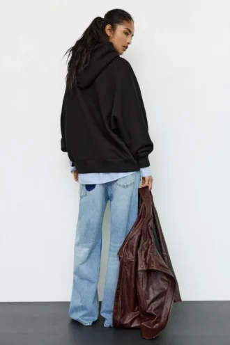 Φούτερ με κουκούλα oversize