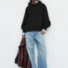 Φούτερ με κουκούλα oversize