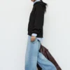 Φούτερ με κουκούλα oversize