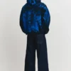 Φούτερ με κουκούλα Stranger Things με τυπώματα tie-dye