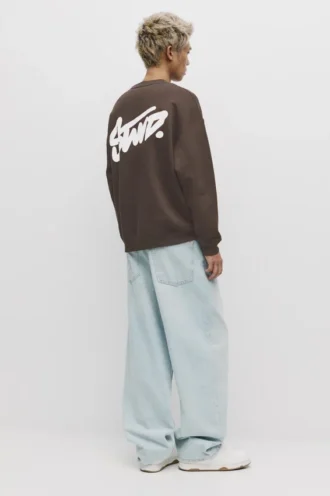 Φούτερ με στρογγυλό λαιμό
