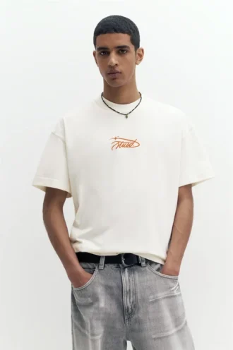 Λευκό T-shirt STWD