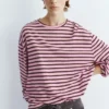 Μακρυμάνικο ριγέ T-shirt Μακρυμάνικο ριγέ T-shirt