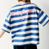 Μπλε ριγέ T-shirts Μπλε ριγέ T-shirts
