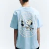 Μπλε T-shirt Peanuts Μπλε T-shirt Peanuts
