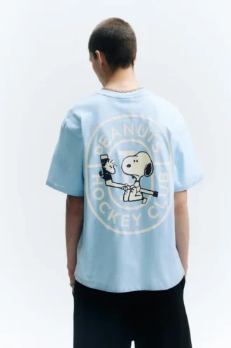 Μπλε T-shirt Peanuts