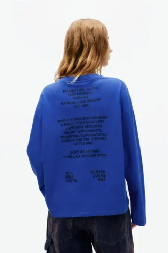 Μπλε T-shirt Stranger Things