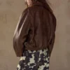 Μπουφάν Bomber 100% δέρμα