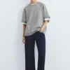 Oversize κοντομάνικο Pουκάμισο Σορτς Oversize κοντομάνικο Pουκάμισο Σορτς