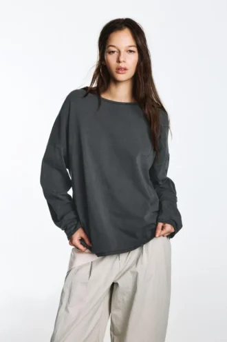 Oversize μακρυμάνικο Pουκάμισο