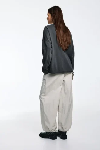 Oversize μακρυμάνικο Pουκάμισο