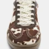 Πάνινα Sneakers με μοτίβο αγελάδας