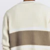 Πλεκτό Polo shirt με μακριά μανίκια και λεπτομέρεια με κείμενο Πλεκτό Polo shirt με μακριά μανίκια και λεπτομέρεια με κείμενο
