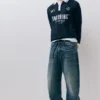 Πλεκτό Polo shirt ποδοσφαίρου με γραφικά Πλεκτό Polo shirt ποδοσφαίρου με γραφικά