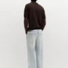 Polo shirt με κοντά μανίκια από πλεκτό ύφασμα