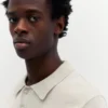 Polo shirt με κοντά μανίκια από πλεκτό ύφασμα