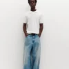 Polo shirt με κοντά μανίκια από πλεκτό ύφασμα