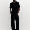 Polo shirt με κοντά μανίκια από πλεκτό ύφασμα
