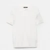 Polo shirt με κοντά μανίκια από πλεκτό ύφασμα