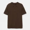 Polo shirt με κοντά μανίκια από πλεκτό ύφασμα