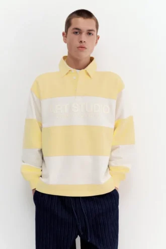 Polo shirt με πάνελ Art Studio