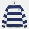 Polo shirt με ρίγες και κεντημένο μοτίβο ποδηλάτη