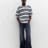 Ριγέ STWD πλεκτό Polo shirt Ριγέ STWD πλεκτό Polo shirt