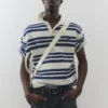 Ριγέ STWD πλεκτό Polo shirt Ριγέ STWD πλεκτό Polo shirt