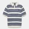 Ριγέ STWD πλεκτό Polo shirt Ριγέ STWD πλεκτό Polo shirt