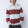 Ριγές Polo shirts με μακριά μανίκια Ριγές Polo shirts με μακριά μανίκια