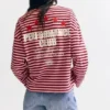 Ριγές T-shirts με αστέρια και σλόγκαν Ριγές T-shirts με αστέρια και σλόγκαν