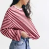 Ριγές T-shirts με αστέρια και σλόγκαν Ριγές T-shirts με αστέρια και σλόγκαν