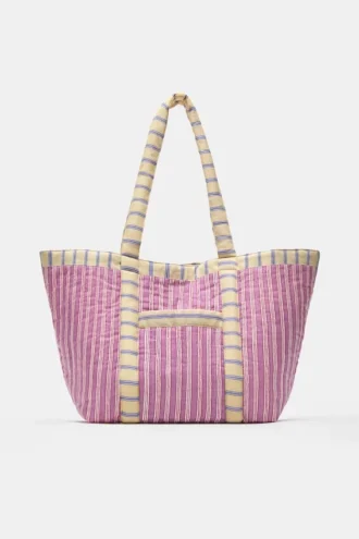 Ριγή τσάντα tote