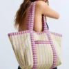Ριγή τσάντα tote