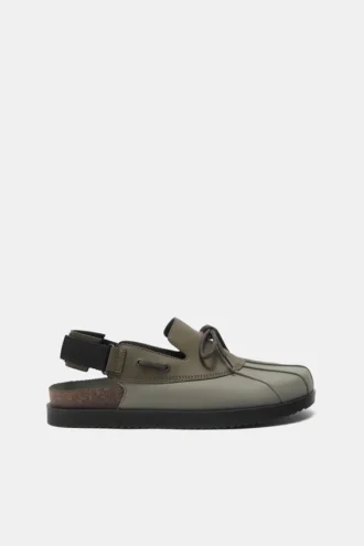 STWD Lace-Up Clogs