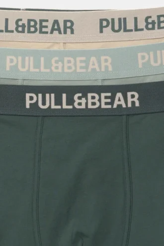 Συσκευασία 3 μποξεράκια με λογότυπο Pull&Bear Συσκευασία 3 μποξεράκια με λογότυπο Pull&Bear